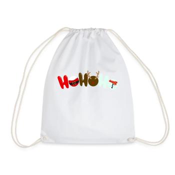Ho Ho Ho Noël Noël Hiver - Sac de sport léger - blanc - Devant