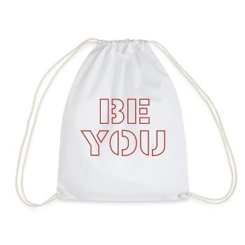 Be you - Turnbeutel - Weiß - Vorne