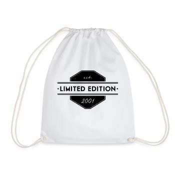 LIMITED EDITION_2001 - Turnbeutel - Weiß - Vorne