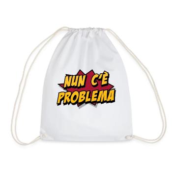 Phrases romaines « Il n’y a pas de problème » v.001 - Sac de sport léger - blanc - Devant