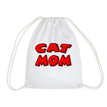 Félin - Sac de sport léger - blanc - Devant