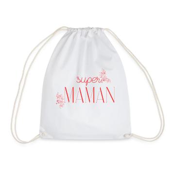 Héroïne du Quotidien - Sac de sport léger - blanc - Devant
