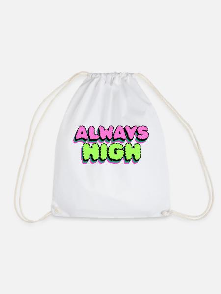 Always High - Turnbeutel - Weiß