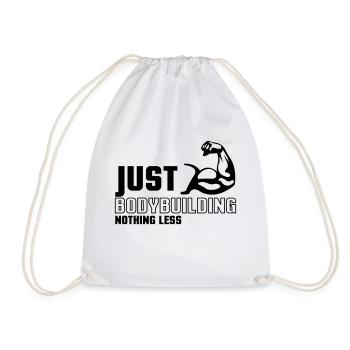 Juste Musculation 1 - Sac de sport léger - blanc - Devant