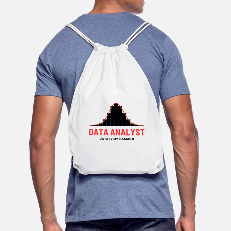 Data Analyst Scientist KI Machine Learning AI Code Drawstring Bag