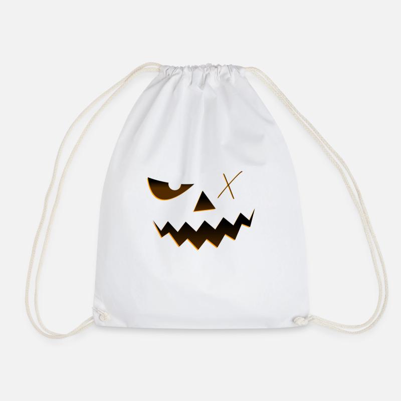 Happy Halloween - Drawstring Bag - white