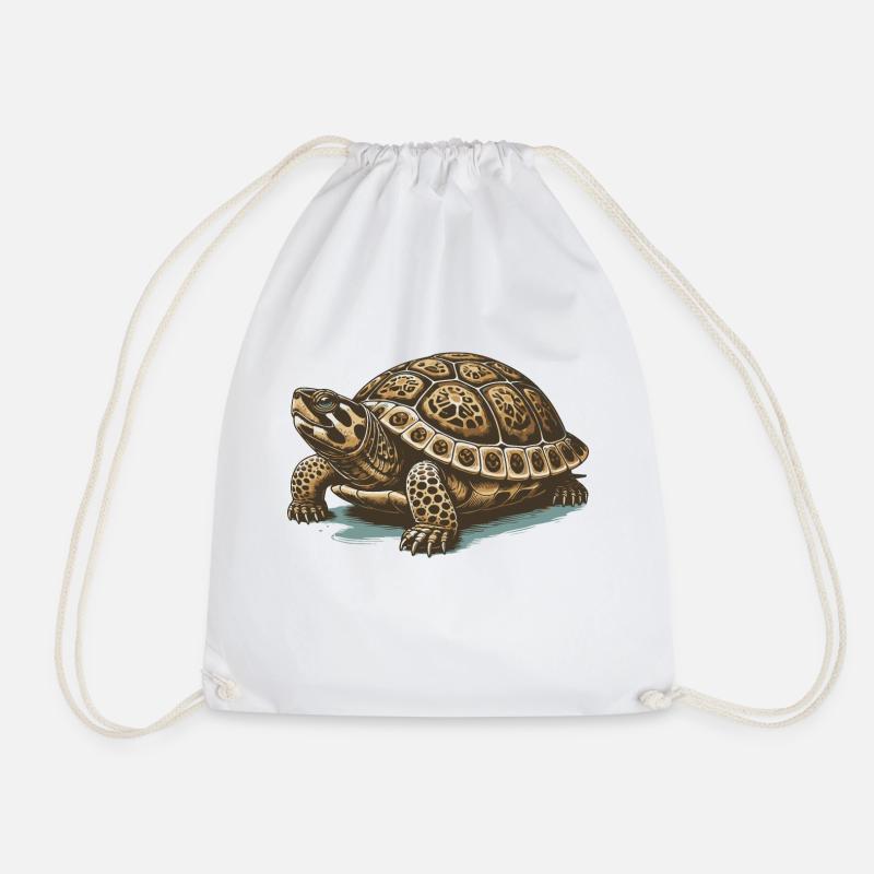 Tortue - Sac de sport léger - blanc