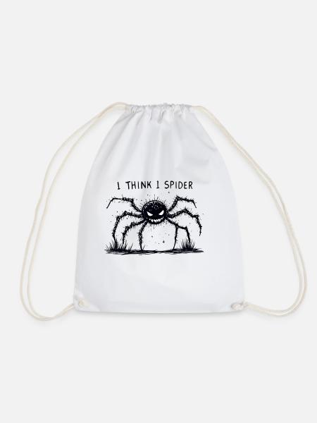 I Think I Spider - Turnbeutel - Weiß