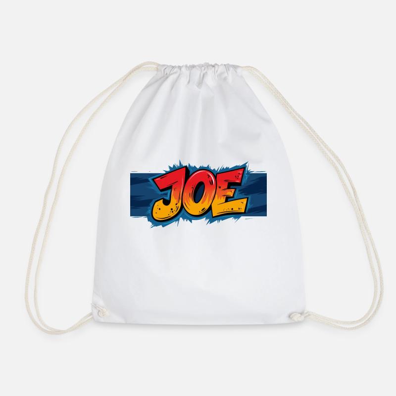 Joe - Drawstring Bag - white