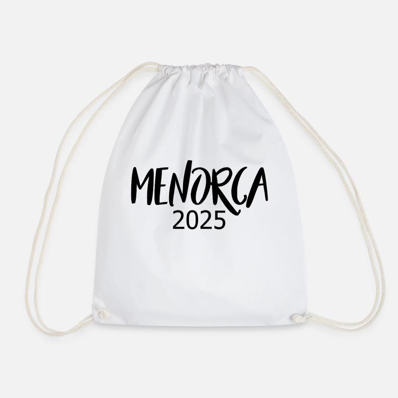 Menorca 2025 - Turnbeutel - Weiß