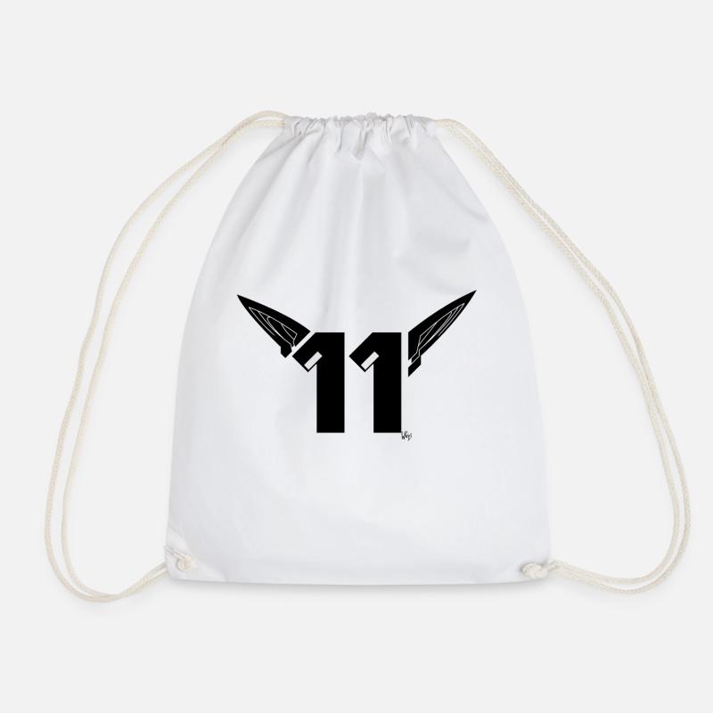 Elves - Drawstring Bag - white