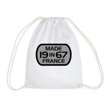 madef67 - Sac de sport léger - blanc - Devant