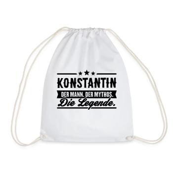 Man Myth Legend Konstantin - Sac de sport léger - blanc - Devant