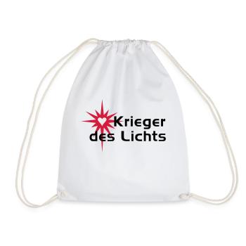 KRIEGER DES LICHTS - Turnbeutel - Weiß - Vorne