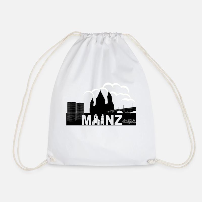 Mainz weiß - Turnbeutel - Weiß