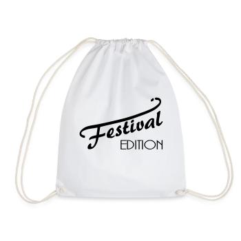 Festival Edition I - Turnbeutel - Weiß - Vorne