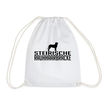 STEIRISCHE RAUHHAARBRACKE Hunderasse Hund Wilsigns - Turnbeutel - Weiß - Vorne