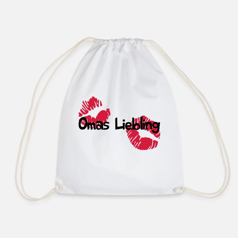 Omas Liebling - Turnbeutel - Weiß