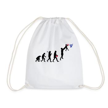 Evolution Basket daddy - Sac de sport léger - blanc - Devant