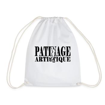 patinage artistique - Sac de sport léger - blanc - Devant