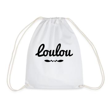 Loulou - Sac de sport léger - blanc - Devant