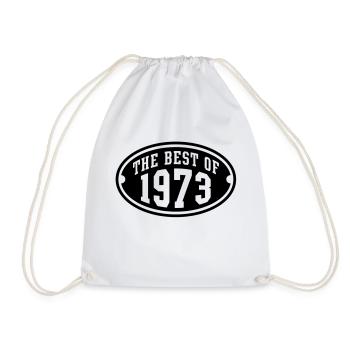 LE MEILLEUR DE 1973 - conception Anniversaire - Sac de sport léger - blanc - Devant