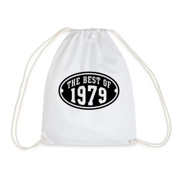 LE MEILLEUR DE 1979 - conception Anniversaire - Sac de sport léger - blanc - Devant