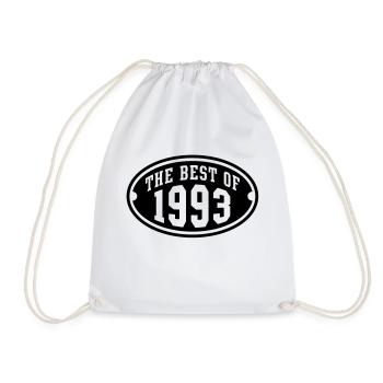 LE MEILLEUR DE 1993 - conception Anniversaire - Sac de sport léger - blanc - Devant