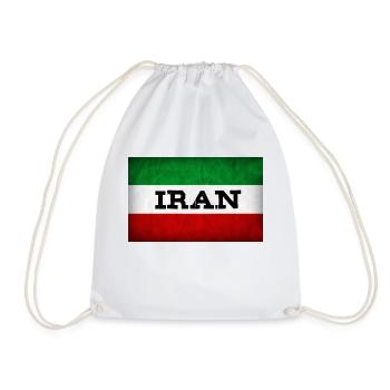 IRAN - Turnbeutel - Weiß - Vorne