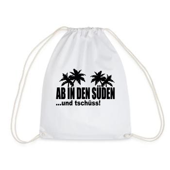 from the south - Drawstring Bag - white - Front