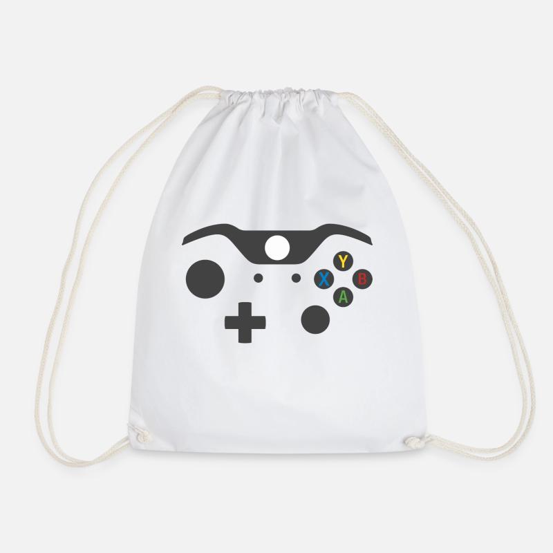 Manette de jeux vidéo 2 - Sac de sport léger - blanc