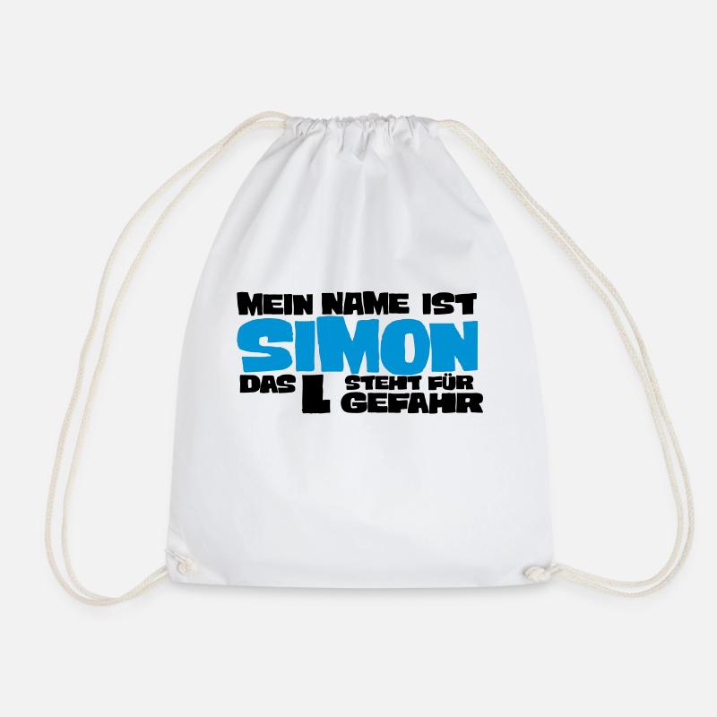 simon - Turnbeutel - Weiß