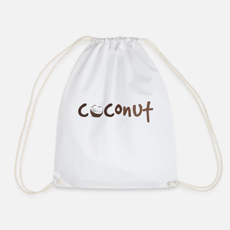 fruit de cocotier - Sac de sport léger - blanc