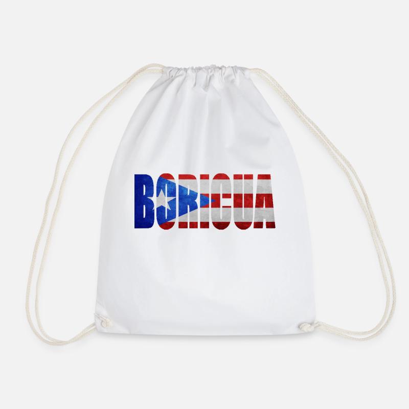 # BORICUA - Turnbeutel - Weiß