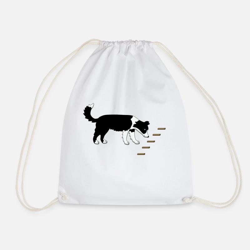 Obedience 1 - Drawstring Bag - white