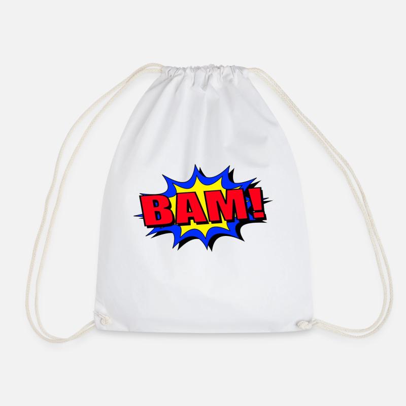 Le slogan de Bam - Sac de sport léger - blanc
