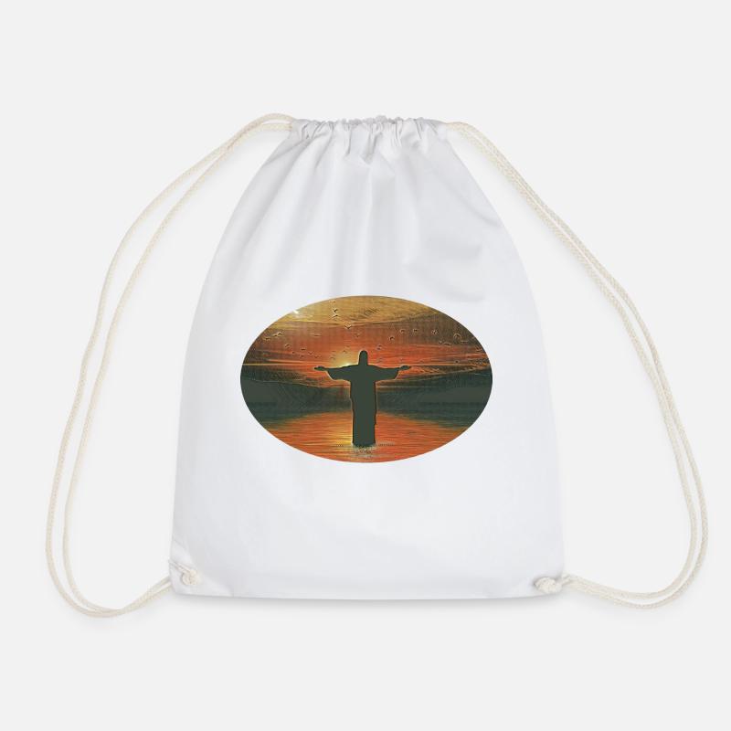 Christ - Sac de sport léger - blanc