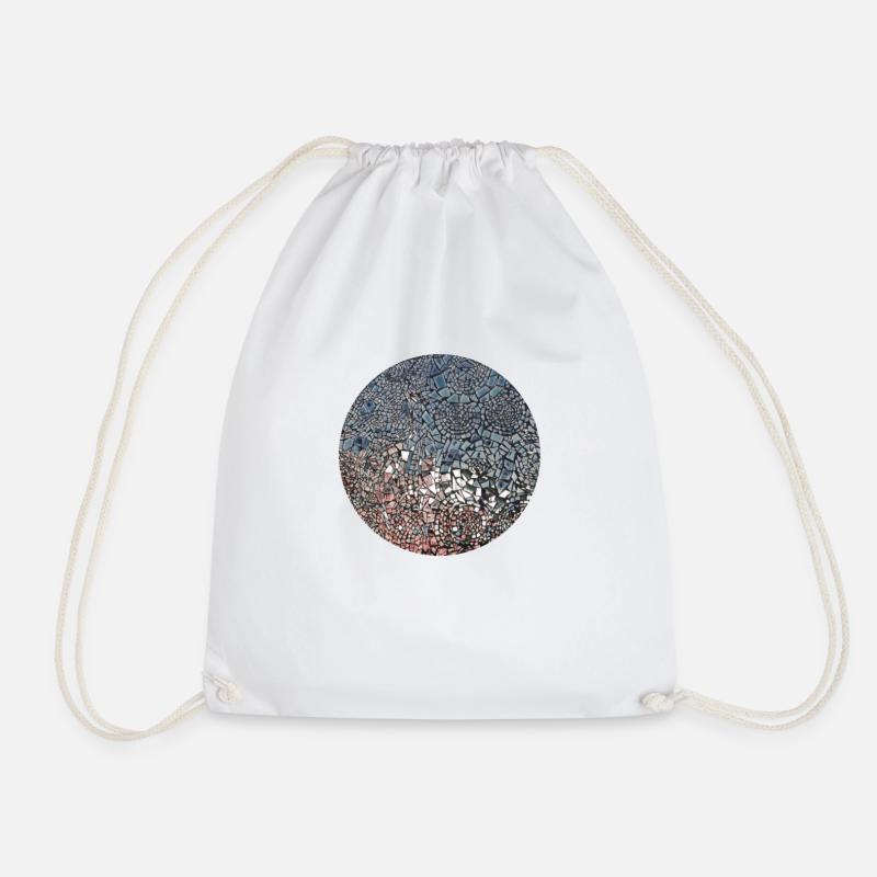 boat - Drawstring Bag - white