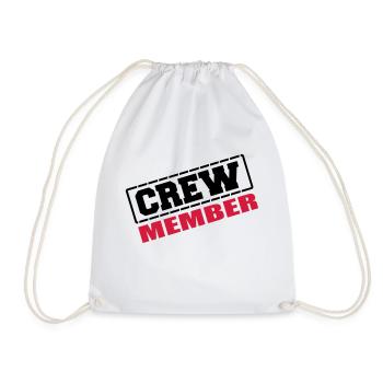 crew_member - Sac de sport léger - blanc - Devant