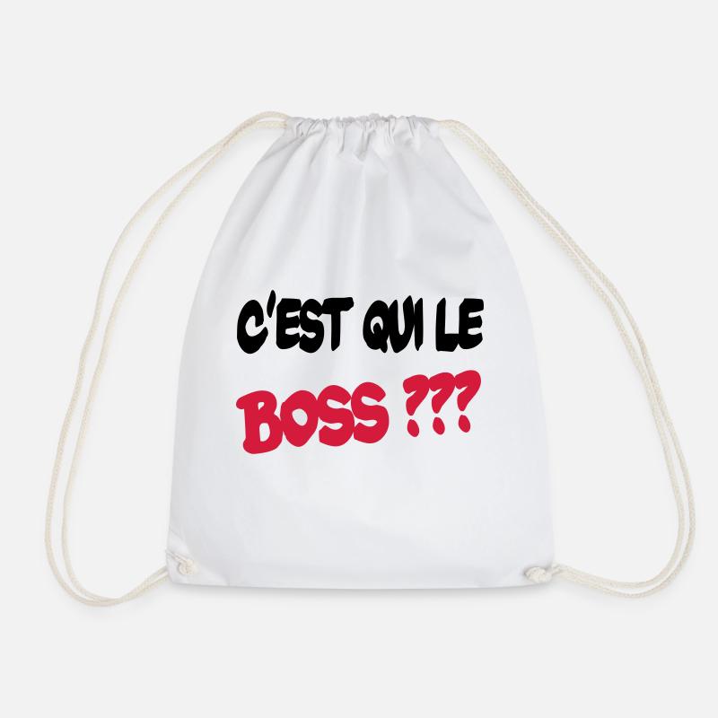 C'est qui le boss ? - Sac de sport léger - blanc