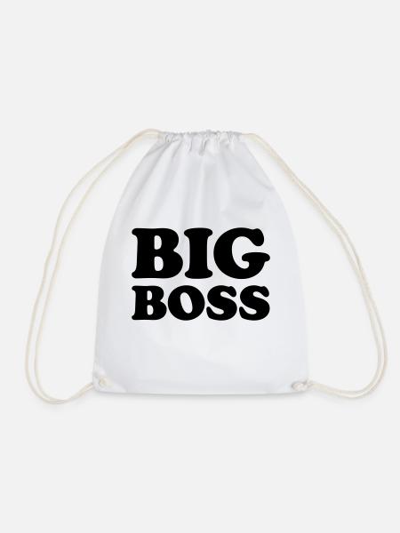 Big Boss - Turnbeutel - Weiß