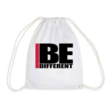 Cool Be Different Logo - Sac de sport léger - blanc - Devant