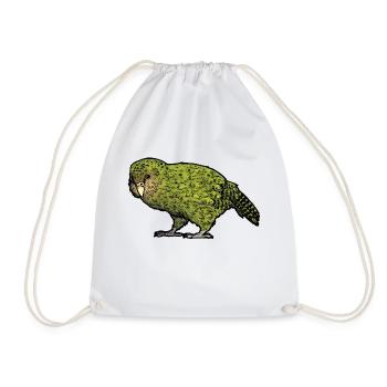 Strigops kakapo 02 - Sac de sport léger - blanc - Devant