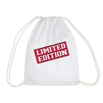 limited_edition02 - Drawstring Bag - white - Front
