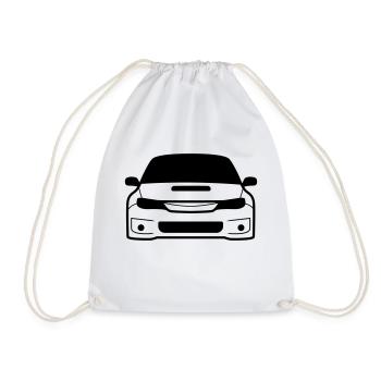JDM Car eyes STI 4 | T-shirts JDM - Sac de sport léger - blanc - Devant