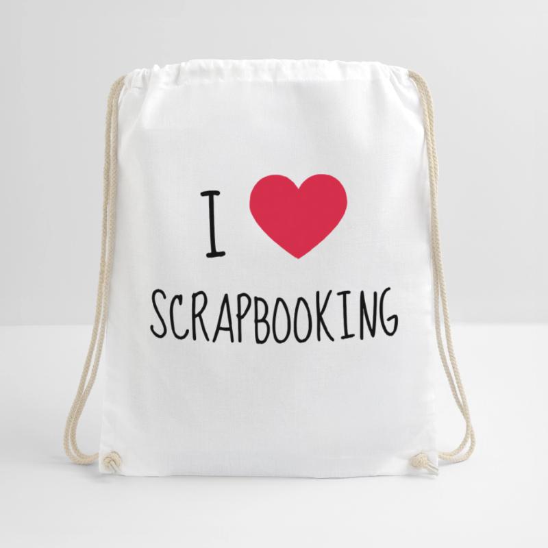 Scrapbooking / Scraper / Scrapeuse / Schaber Drawstring Bag