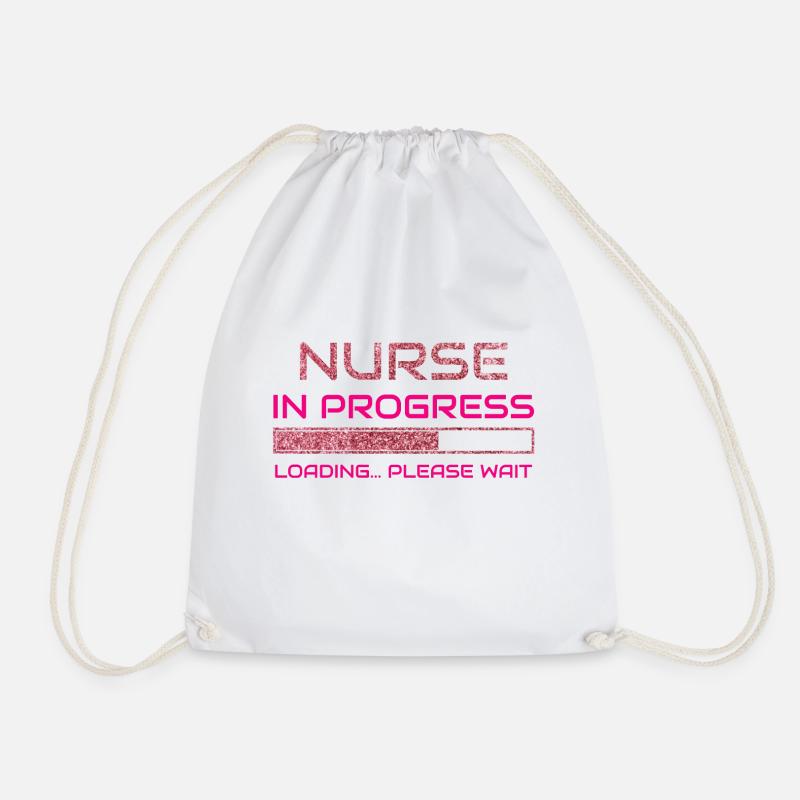Nurse - Turnbeutel - Weiß