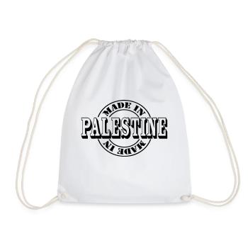 made in palestine m1k2 - Turnbeutel - Weiß - Vorne