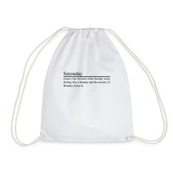 Smonday - Sac de sport léger - blanc - Devant