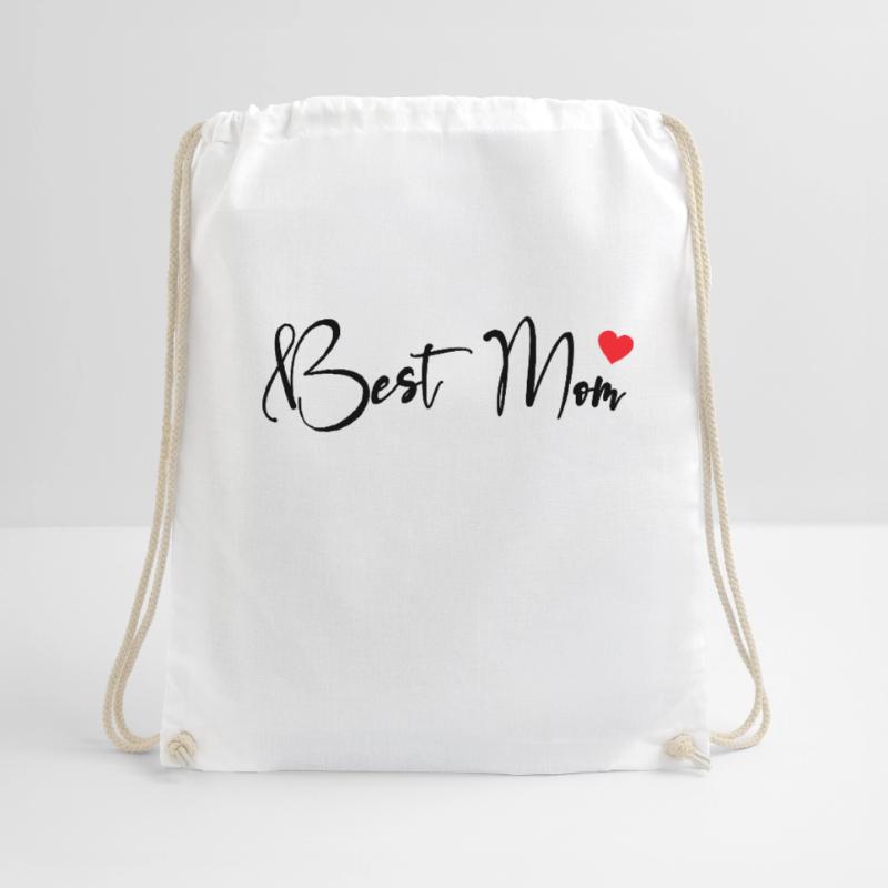 Beste Mutter Herz - Beste Mutter - Mutter Gans Turnbeutel